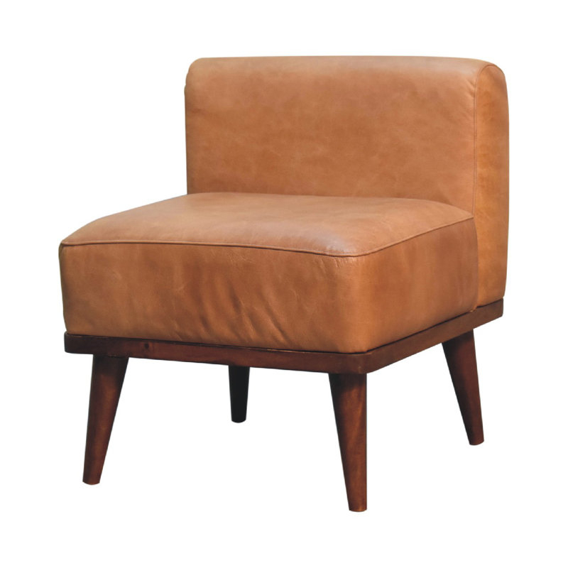 Ansted Solid Wood Accent Stool