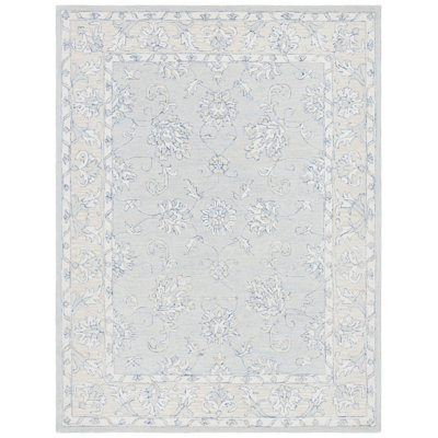 Schmier Hand Tufted Wool And Cotton With Latex Oriental Rug