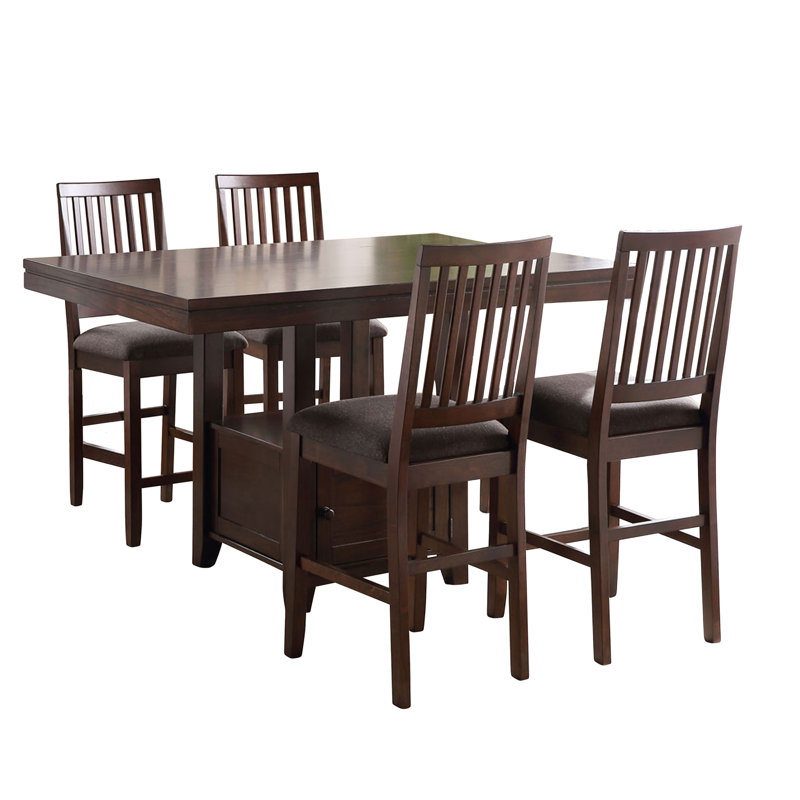 Kittle 4 - Person Counter Height Dining Set