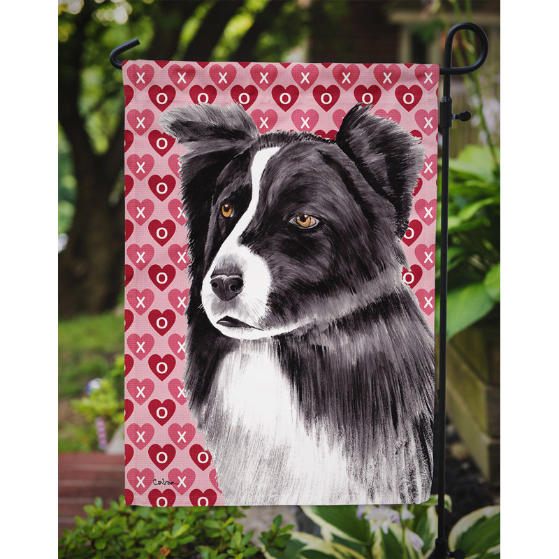 Drapeau de jardin Varastad, Border collie