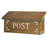 Pasadena Brass Wall Mounted Post Box-14273467-14273470