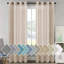 Paire de rideaux semi-transparents avec œillets Hywell-1268837089-1268837119