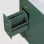 Meuble-lavabo 36 po sans lavabo, base d'armoire seulement, six tiroirs, diviseur de tiroir multifonctionnel, tablette réglable, vert-100853130