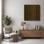 «Nutcracker Pattern Bright II» par Ryan Fowler, art mural en métal doré, 36 po x 36 po-161467239