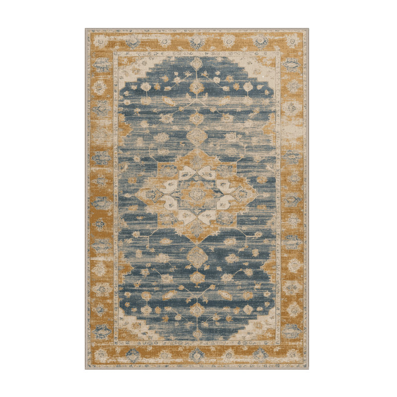 Tapis brun lavable à la machine, Rectangle 2 pi x 3 pi