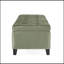 OTTOMAN DE RANGEMENT EN VELOURS