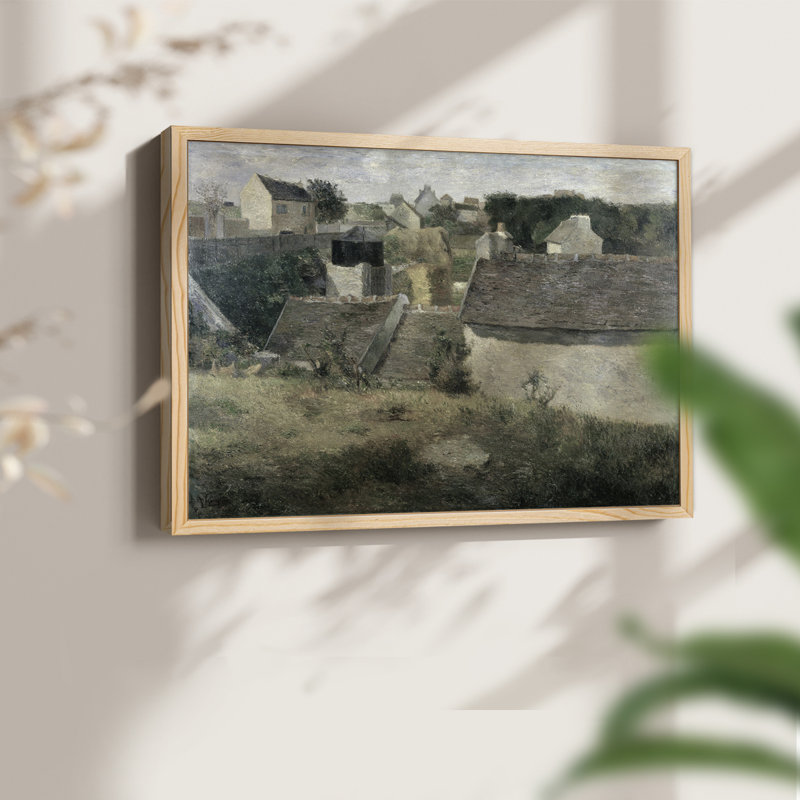 Paysages rétro-CD XXII - reproduction encadrée, H 11 po x l 14 po, Naturel