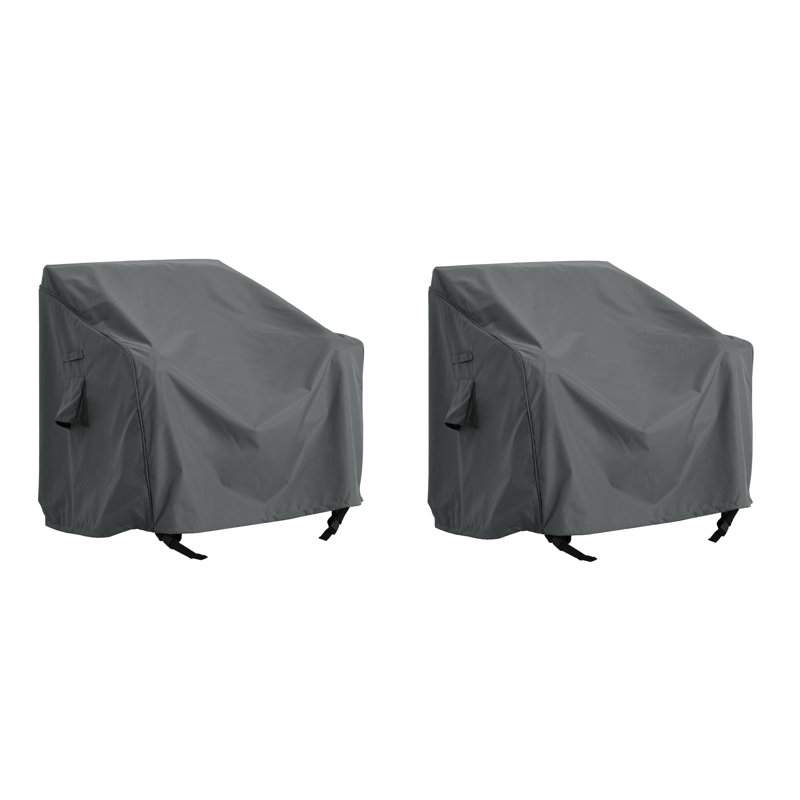 Housses d'extérieur pour fauteuil club, Gris foncé