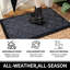 Non-Slip Geometric Doormat