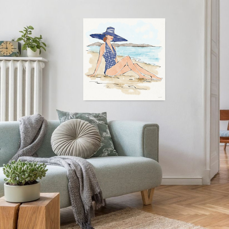 «Bathing Beauties I Coastal Art», H 32 po x l 32 po