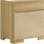 Table de chevet 2 tiroirs Lincoln Natural
