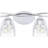 Junice 2-Light Polished Chrome Bath Light