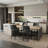 Upholstered Counter Height Bar Stool With Solid Wood Legs Set Of 4-1903564800-1903564815
