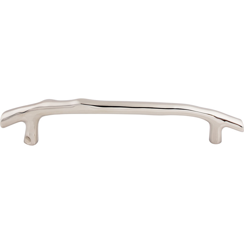 Aspen II Twig Appliance pull, 12" Center to Center, Polished Nickel