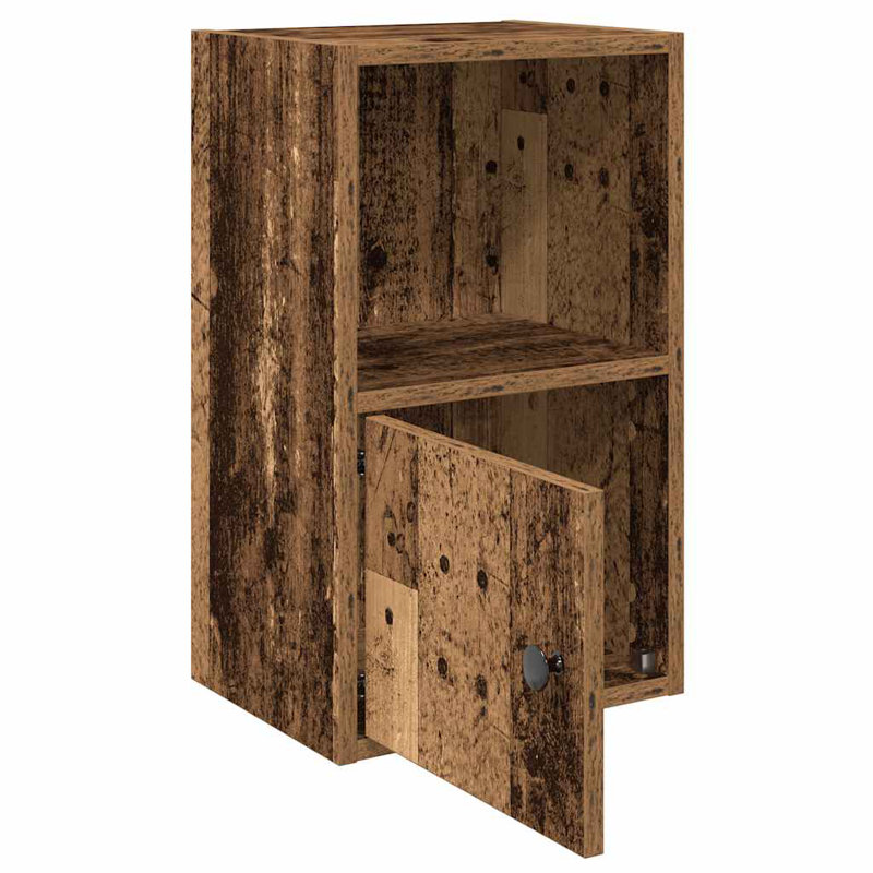 Conary 31cm W Bookcase, (2 Shelves) 52cmH x 31cmW x 24cmD, Old Wood