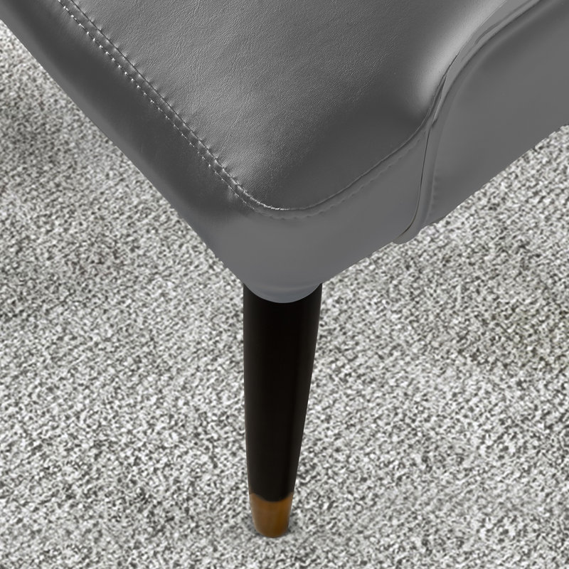 Chaise d'appoint en fer Nadel, Gris