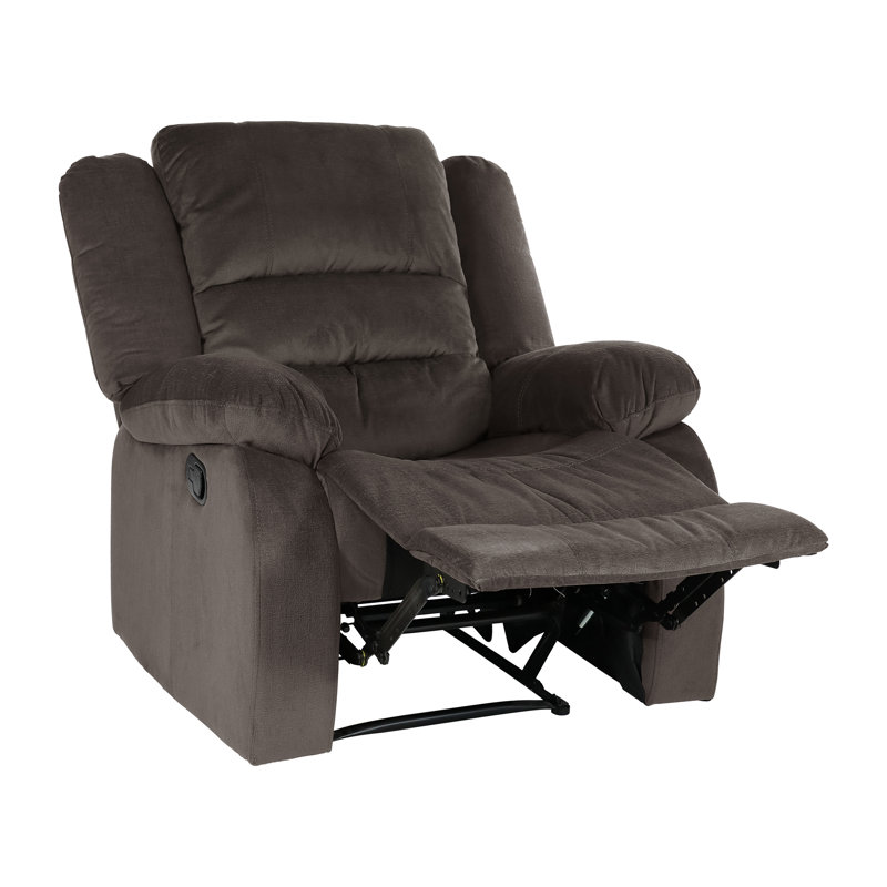 Upholstered Microfiber / Microsuede Recliner