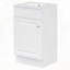 Armoire de meuble-lavabo avec tablette de porte et tablette réglable-554860910