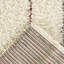 Yardley Cream Striped Shag Area Rug-1973925552