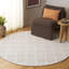 Pine Hand Tufted Wool/Cotton Geometric Area Rug in Sage / Ivory-1745505392