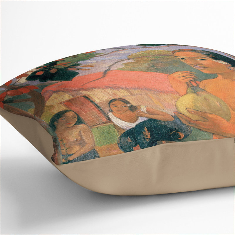 Where Are You Going Vol.1 Scatter Cushion, Stone, 55cm H x 55cm W x 20cm D