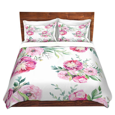 Ensembles de housse de couette pour grand lit DiaNoche par Sylvia Cook - Spring Flowers 2
