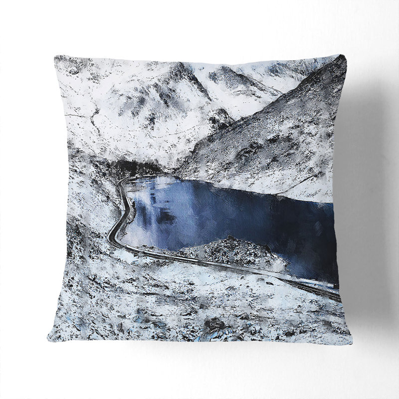 Square Cushion, White, 55cm H x 55cm W x 20cm D