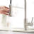 Kitchen Faucet With Pull Down Sprayer Stainless Steel Single Handle Pull Out Spring Sink Faucets-116628571
