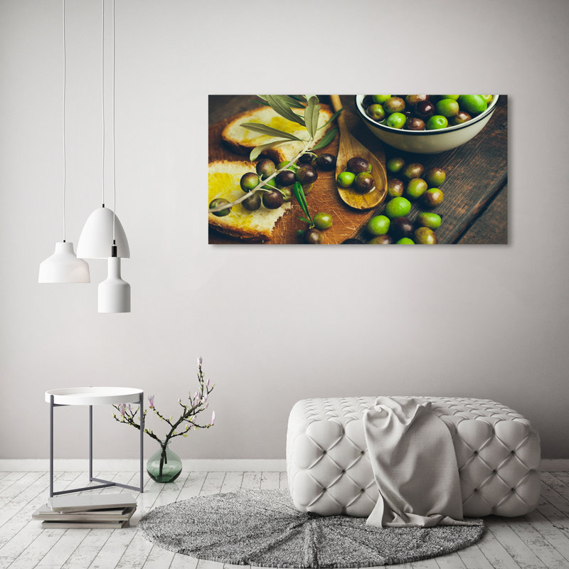 Olives - Wrapped Canvas Print