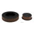 Lorven 32" Solid Wood Round Drum Coffee Table-1907365865