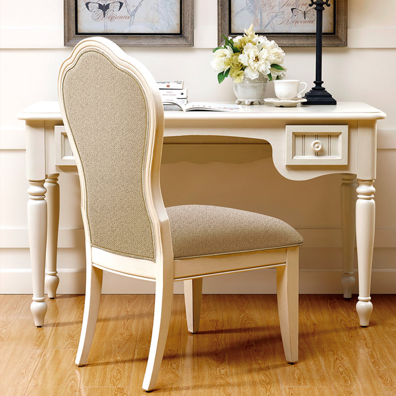 European pastoral style desk and chair set