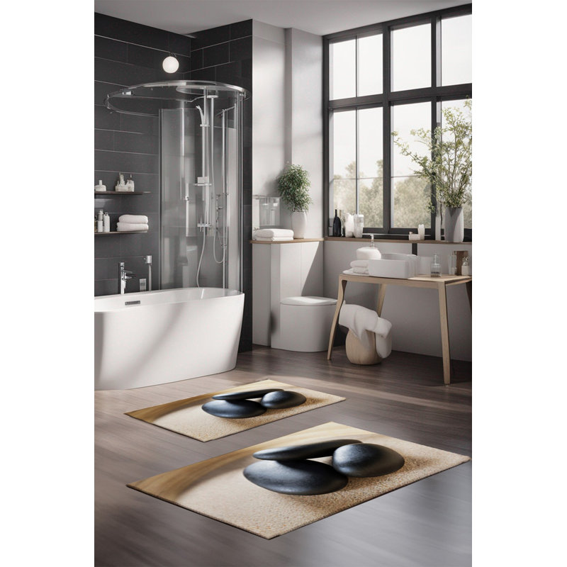 Ensemble de tapis de bain Eakly (2 pièces)