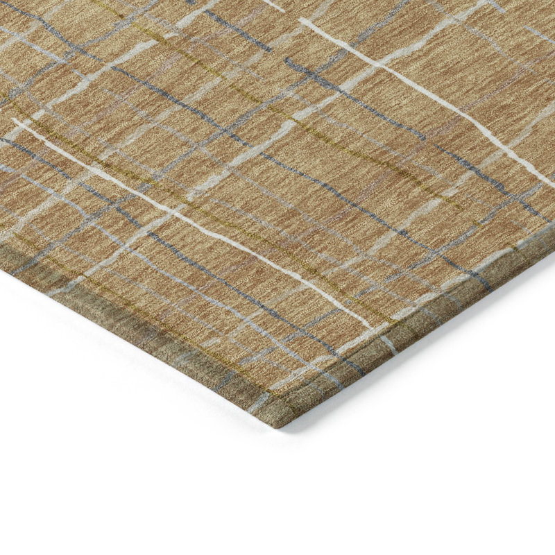 Tapis intérieur / extérieur lavable à la machine Chayden ACN998, Rectangle 1 pi 8 po x 2 pi 6 po