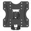 Support mural noir pivotant pour supporter jusqu'à 44 lb