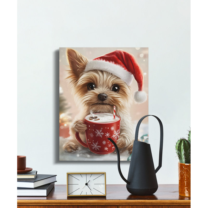 Dudek 1 Piece Wrapped Canvas Wall Art Set, 20x30