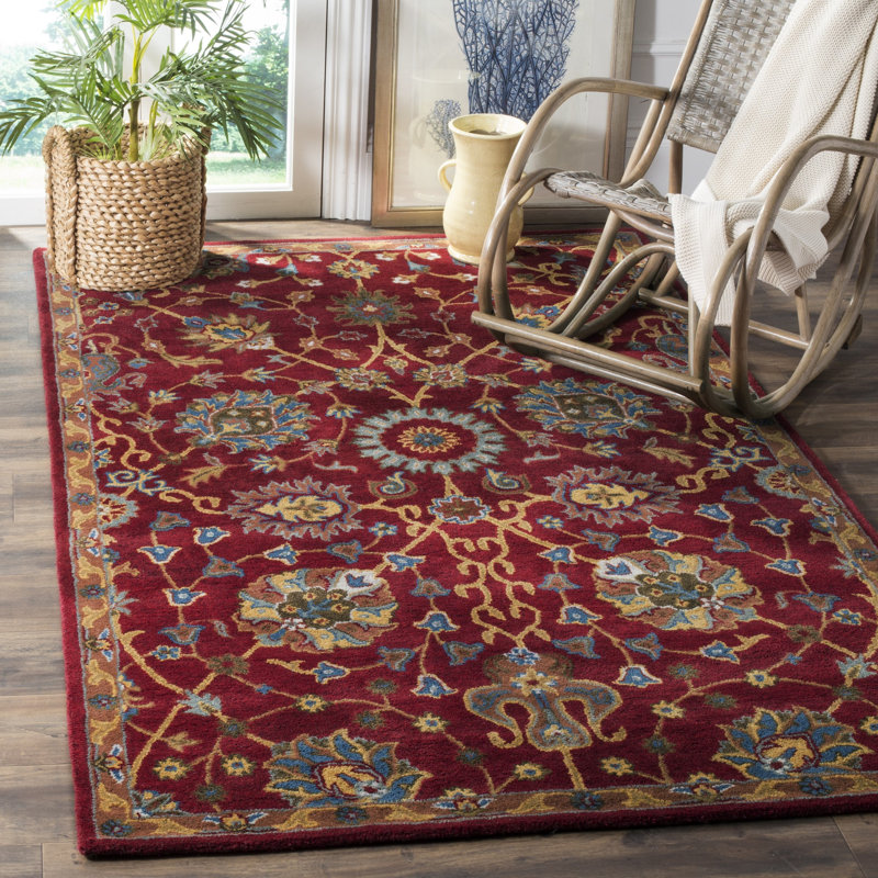 Rodney Hand Tufted Wool Oriental Rug, Square 4'