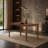 Solid Wood Dining Set with Sculpted Chairs-1012875474-865691491
