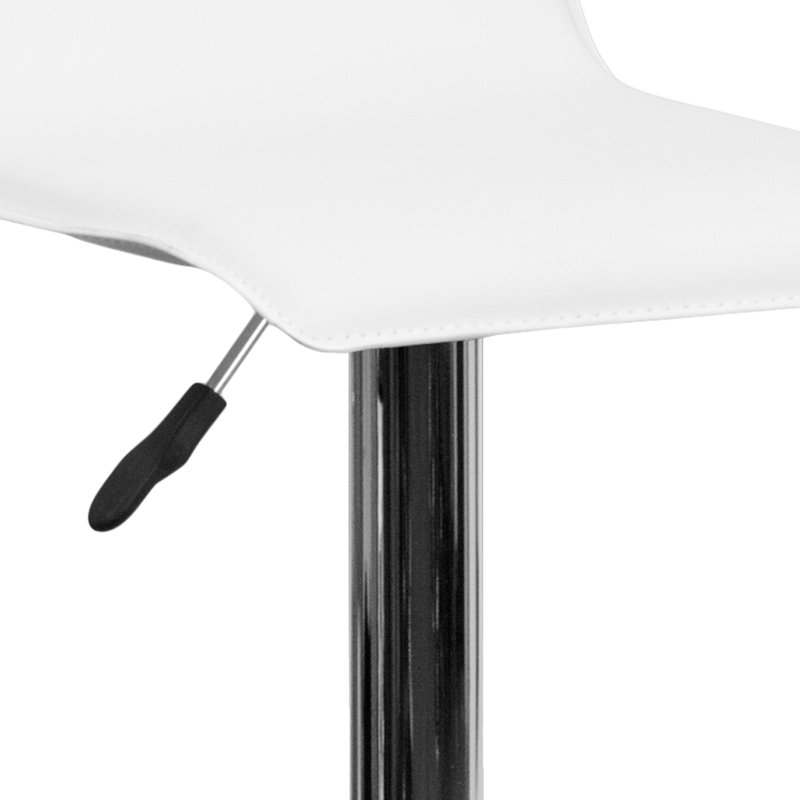 Tabouret de bar Orozco, Blanc