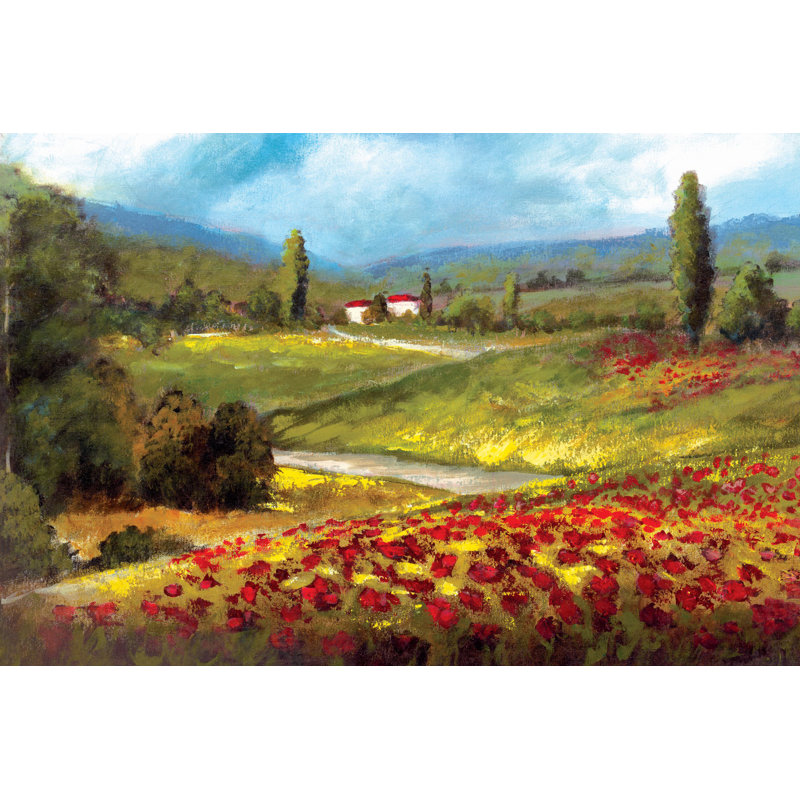 Rolling Tuscan Hills 4 - Wrapped Canvas Art Prints, 30cm H x 46cm W x 3.8cm D