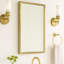 Haddison Recessed Framed Medicine Cabinet with Mirror and Adjustable Shelves-982807714-1007508409