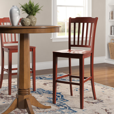Fortville Solid Wood Counter/Bar Stool