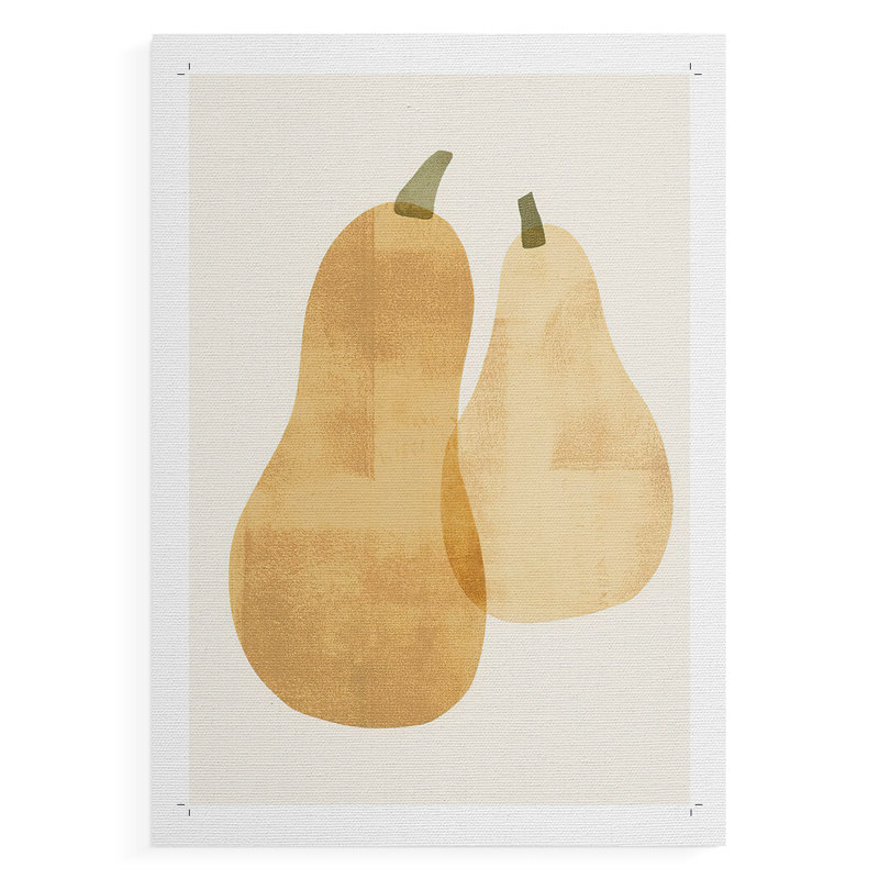Organic Veg VI - Impression sur toile seulement - NON-CADRE, H 60 po x l 40 po