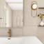 Armoire à pharmacie en aluminium encastrée ou à fixation en surface de 24 po x H 30 po avec porte en miroir et tablettes réglables-38124024