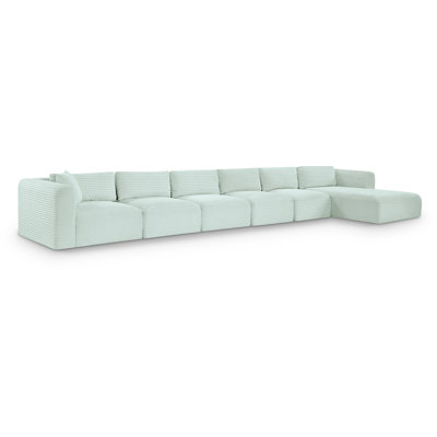Canapé modulaire en L Carmean Performance