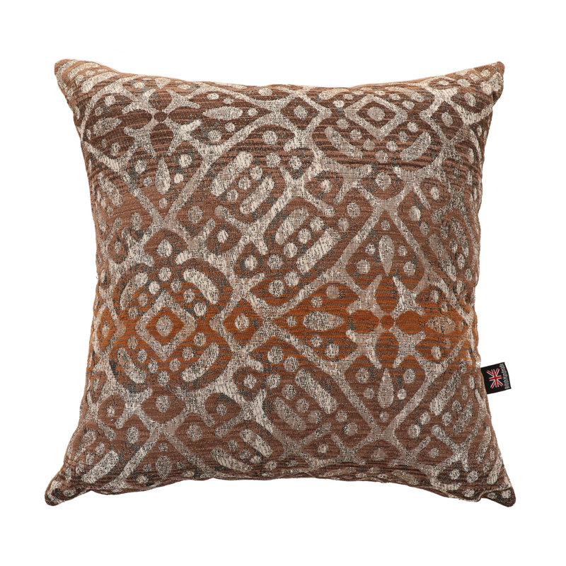 Christopher Geometric Square Cushion, 43 x 43cm