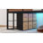 Twin Size Loft Bed, with Led Lights & Open Storage Shelves-678042629