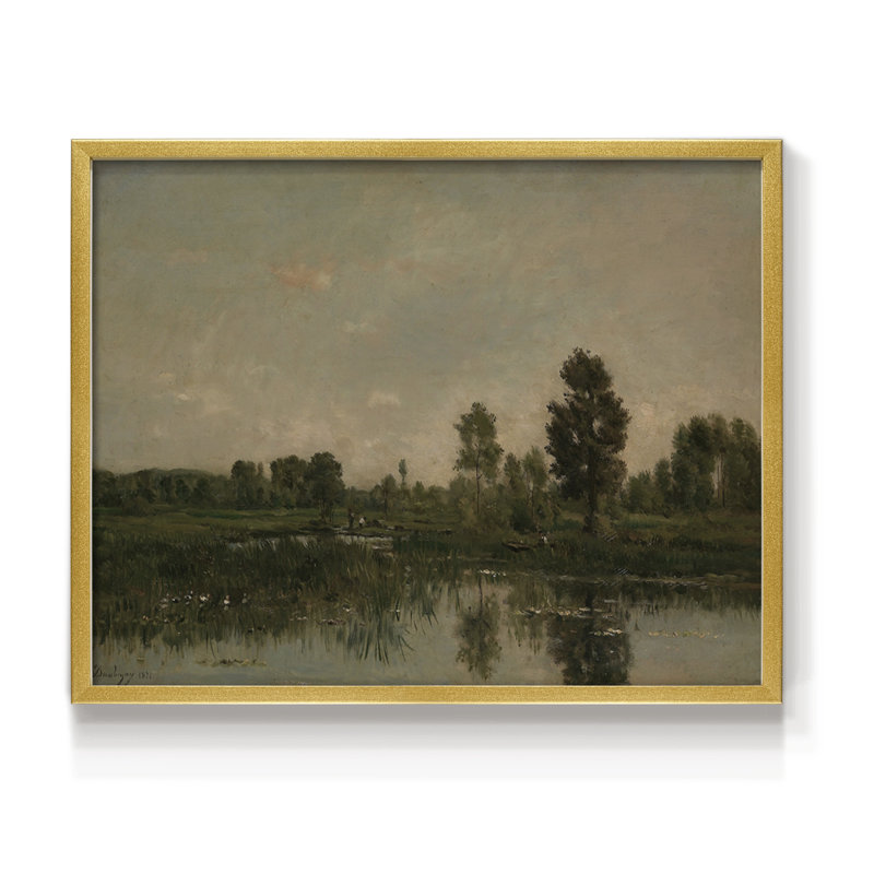 Paysages rétro-Cccxcix-impression encadrée - réversible, H 8 po x l 10 po