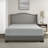 CoolMax King Fitted Sheet, Grey Polyester, Cooling Sheets & Pillowcases