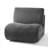 Caleb Swivel Upholstered Accent Chair with Removable Back Cushion-1784070530