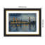 «Cityscape at Night» par Wightmans, impression sur bois encadrée-358620836